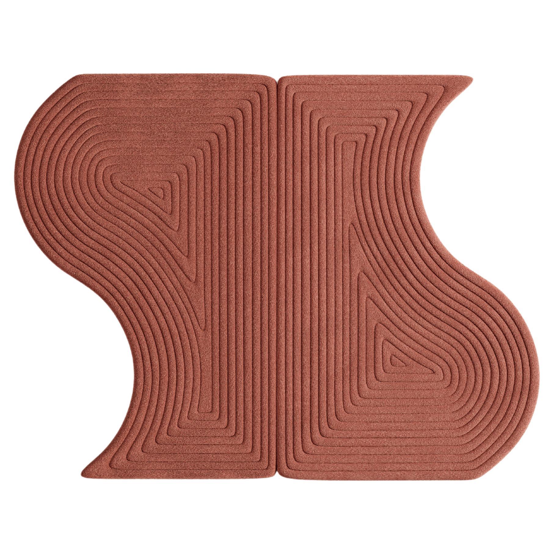 Serpentine contemporaine Niwa Red Coral