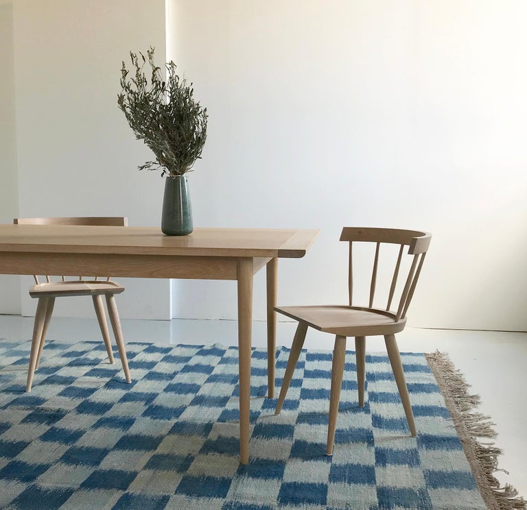 Contemporary Shaker White Oak Dining Table by Coolican and Company For