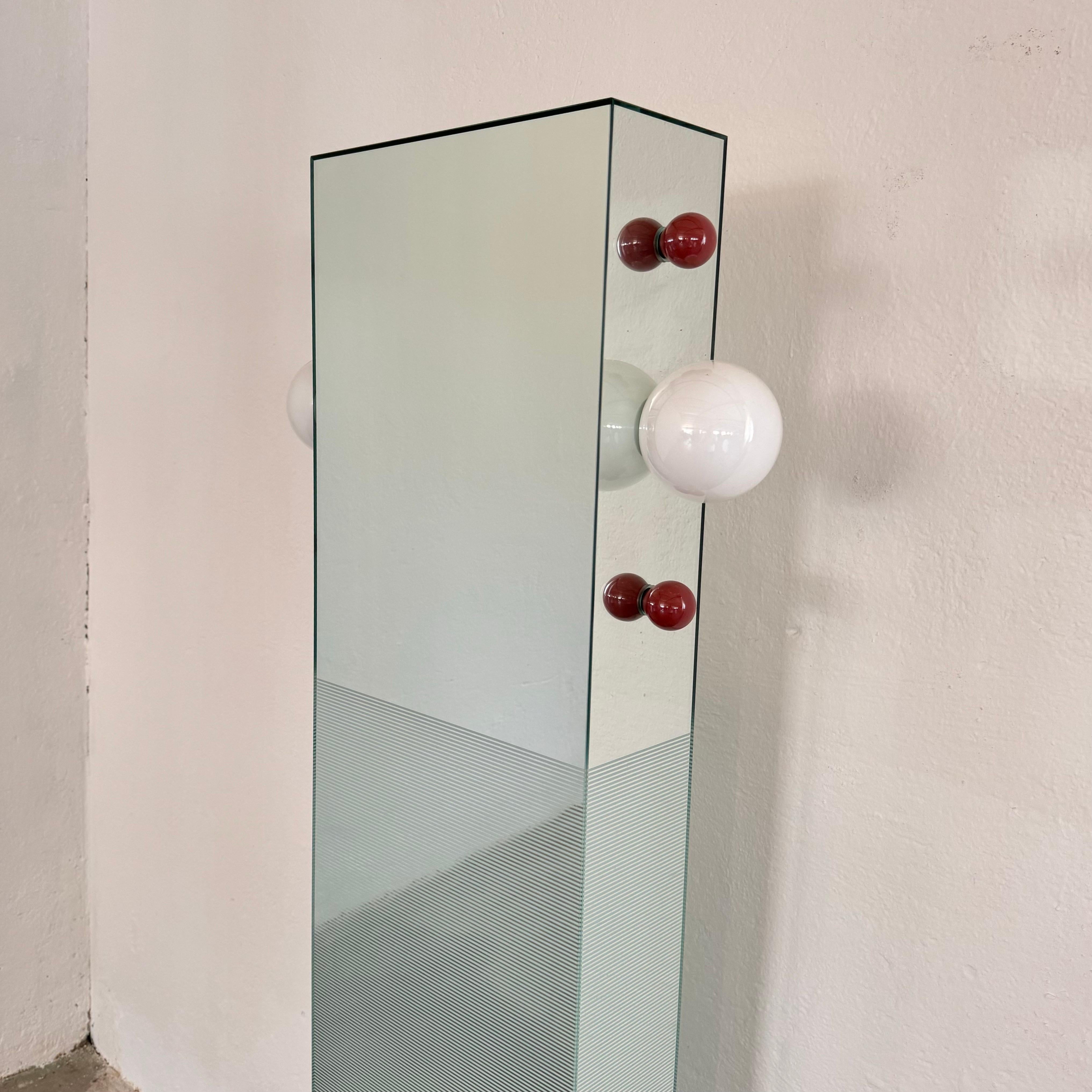 Italiano Specchio Totem contemporaneo 
