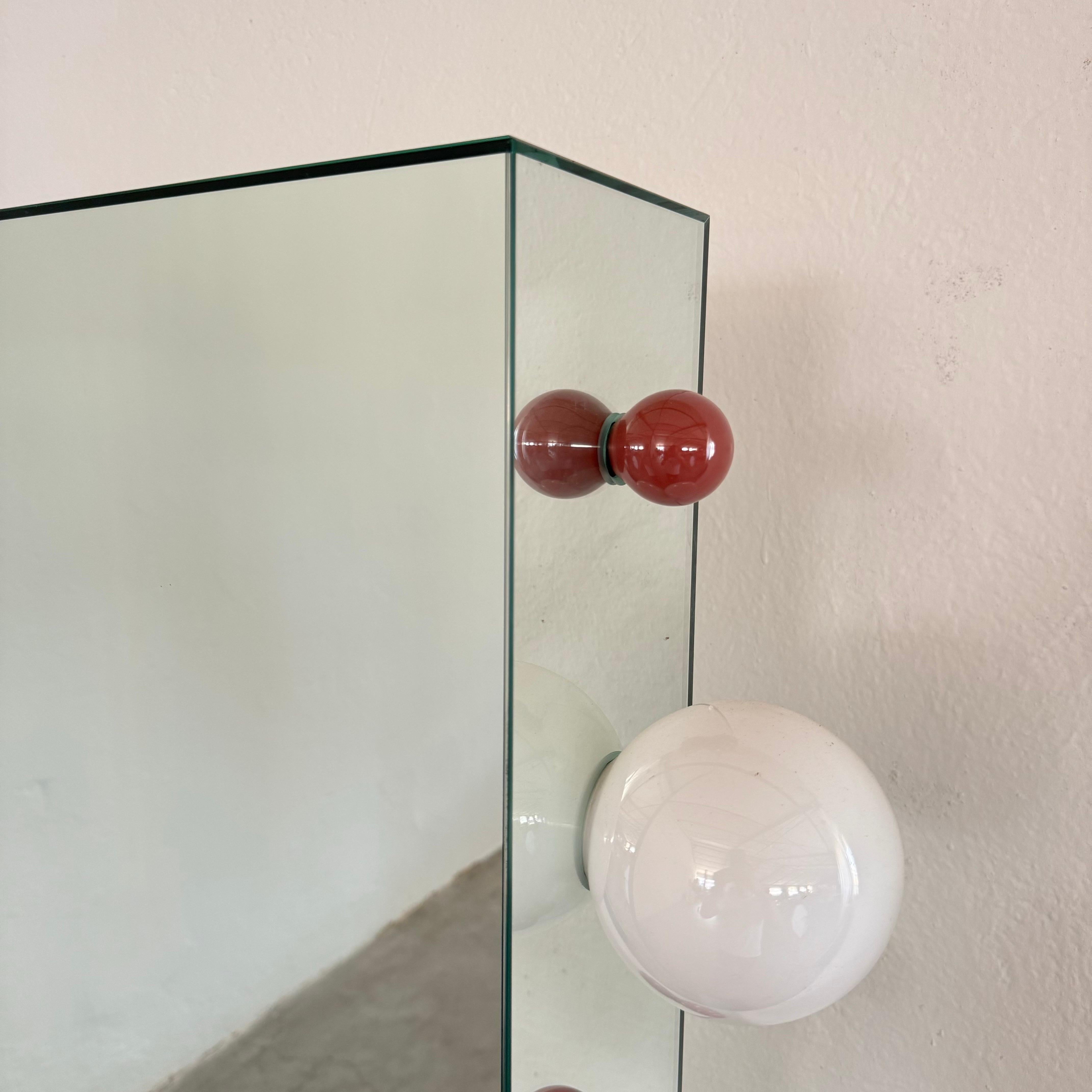 Vetro Specchio Totem contemporaneo 
