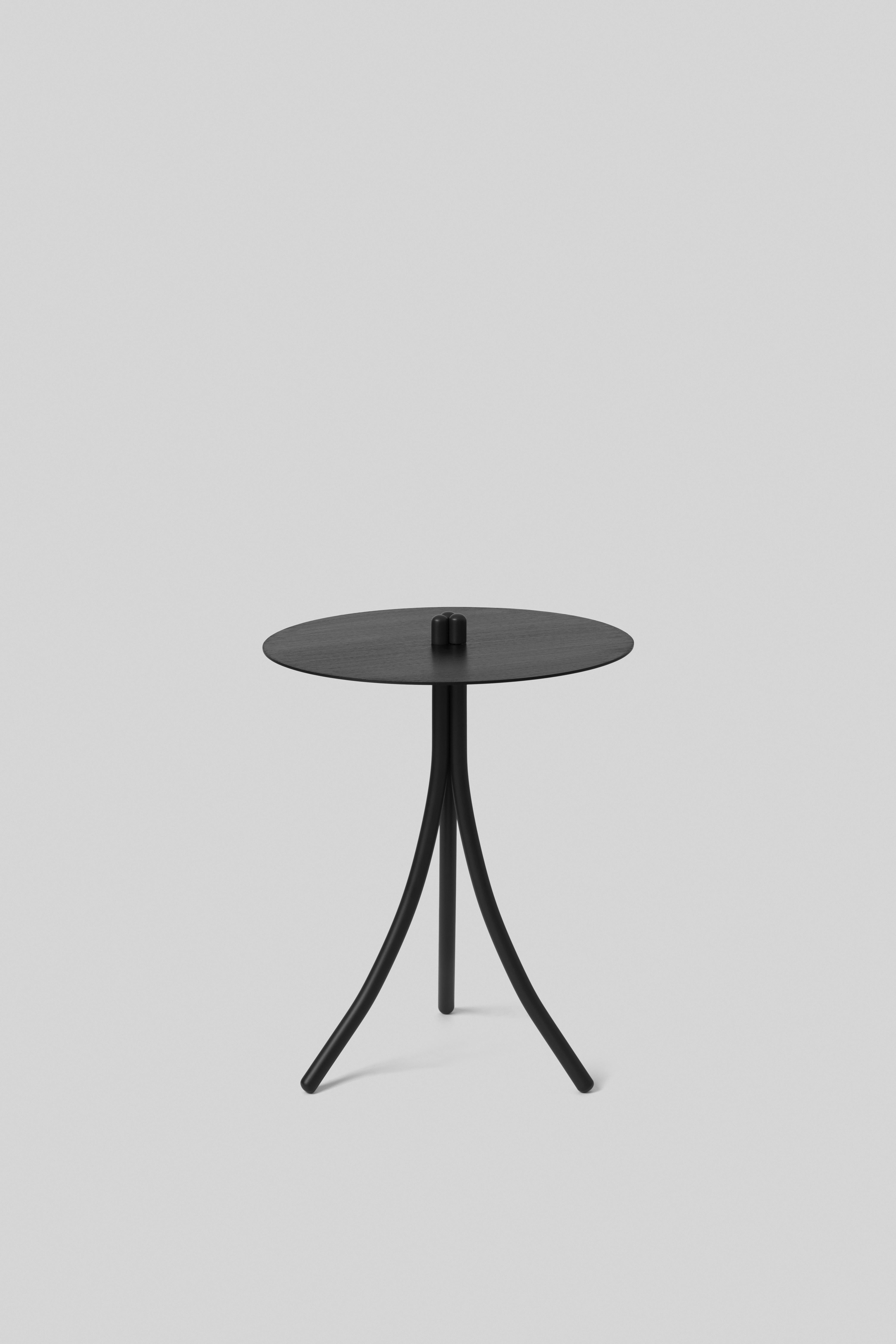 Contemporary Short Aluminum Side Table 