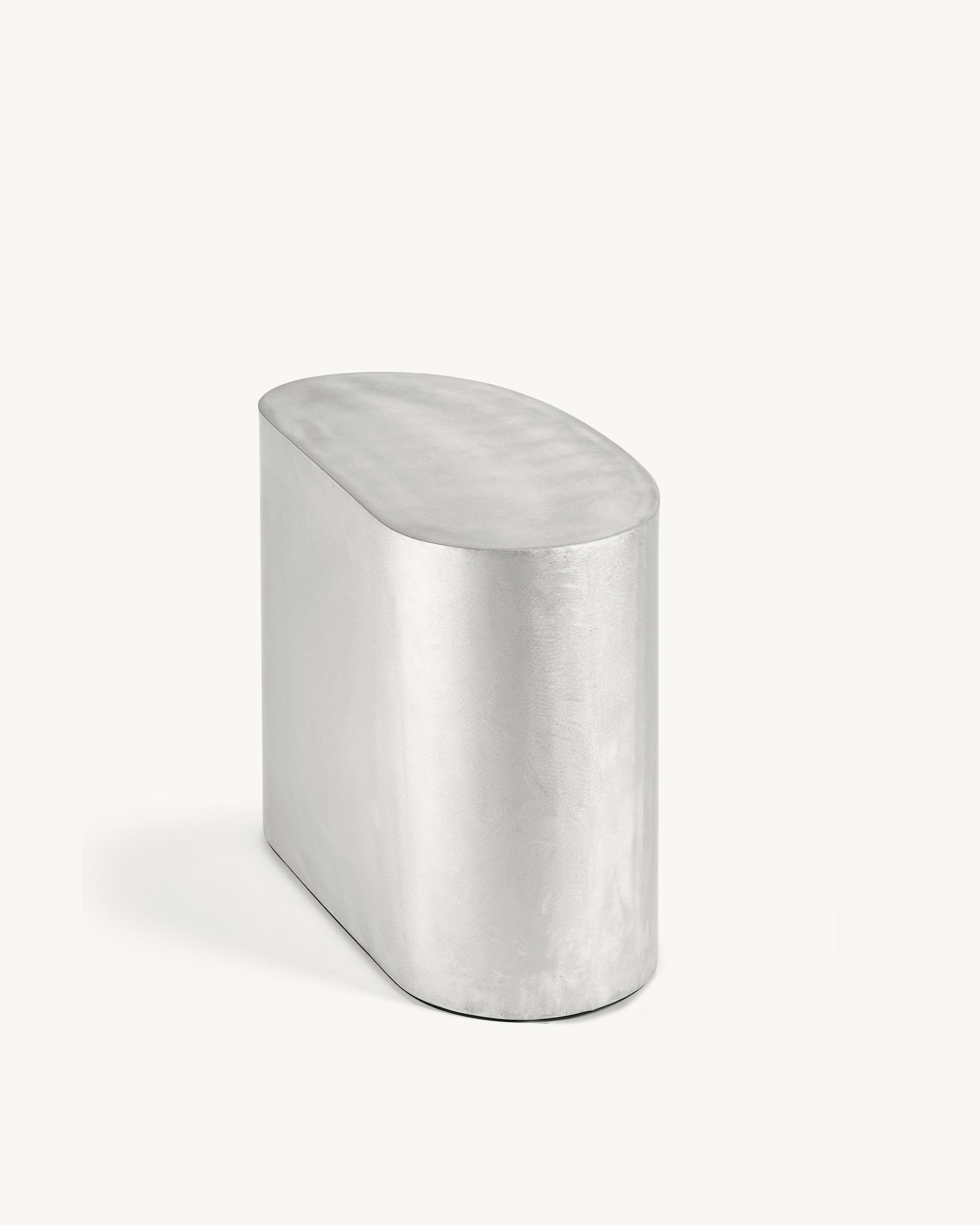 Contemporary Side Table 'Assemble' by Destroyers/Builders, Aluminum For Sale 2