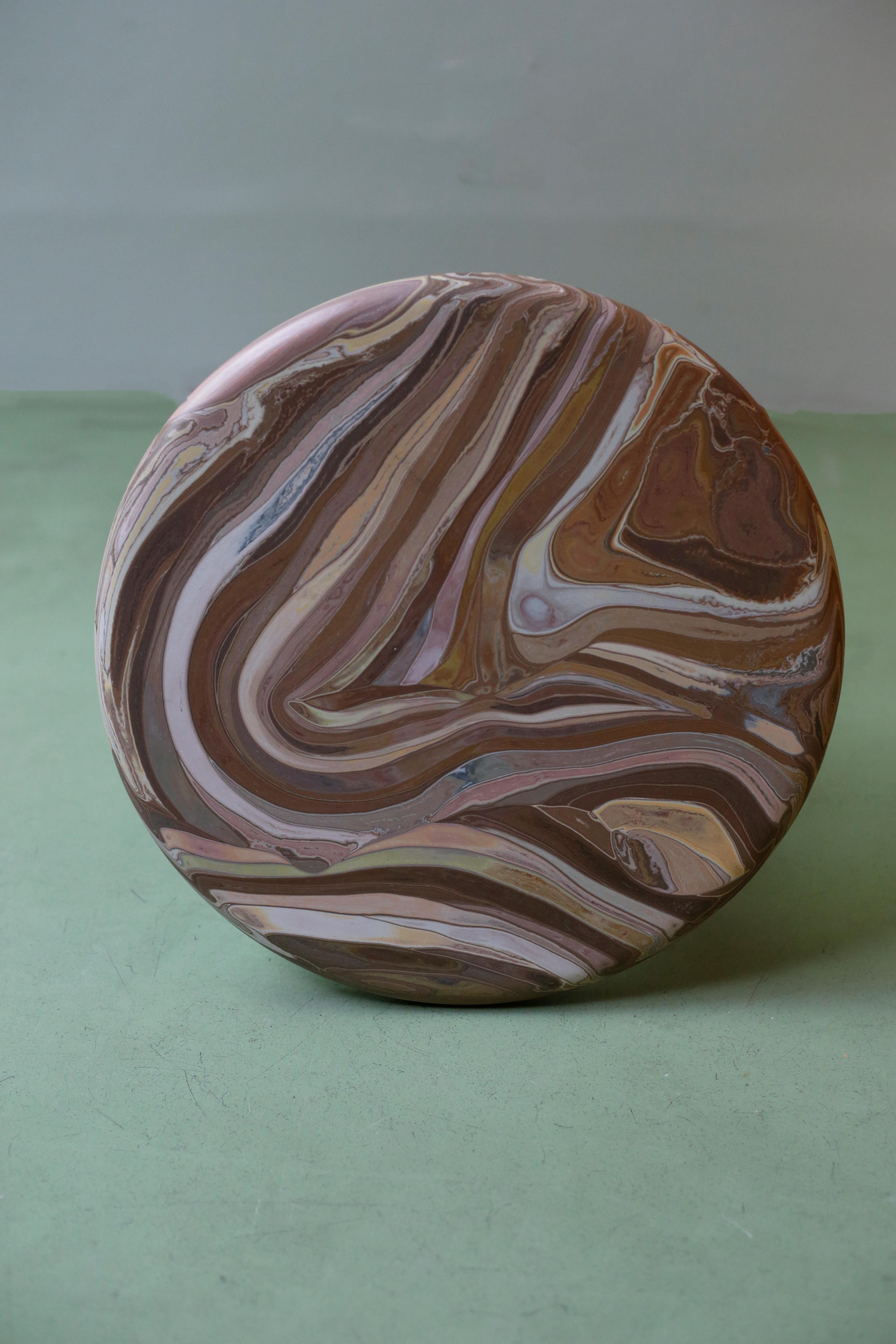 Néerlandais Table d'appoint contemporaine Boulder, Dirk Vander Kooij