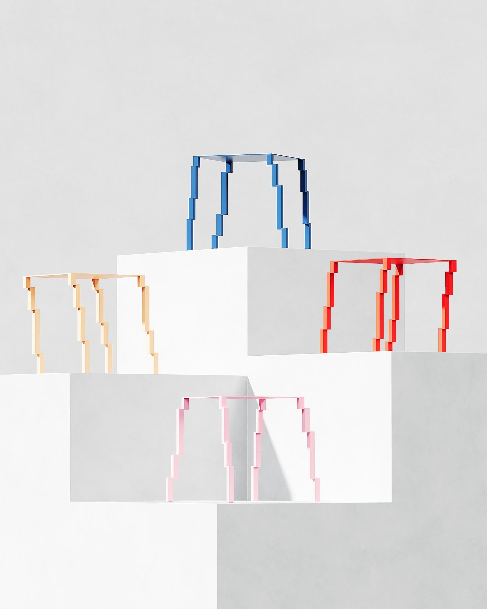 Contemporary Side Table 'Bug 4040' by Oitoproducts, Black im Angebot 2