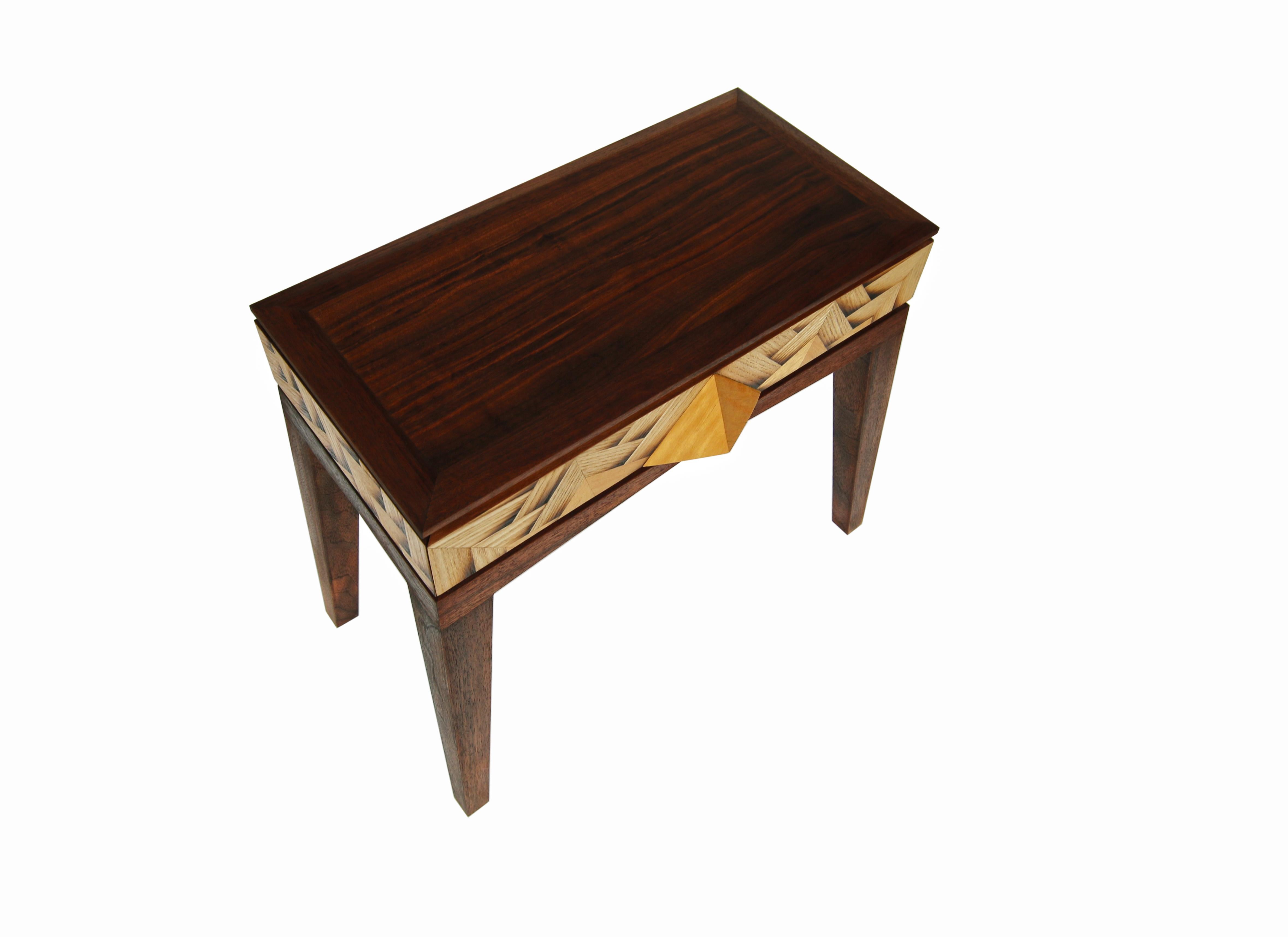 Arts and Crafts Contemporary Side Table by Olivier Dollé For Sale