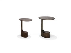 Contemporary Side Table 'Charles S', by LINTELOO, Bronze