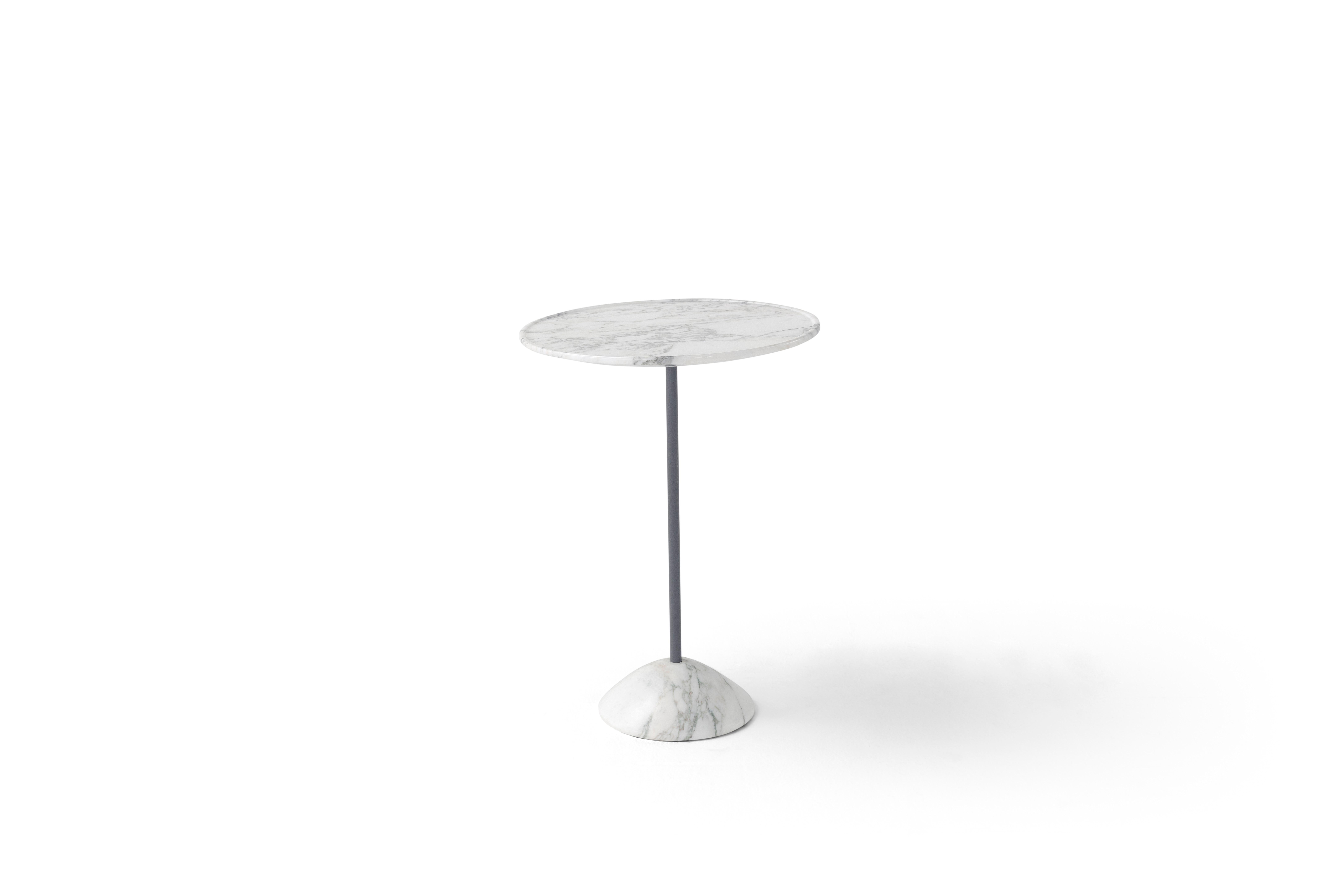 Tavolino contemporaneo 'Clessidra' T512, Marmo Arabescato Bianco In condizioni Nuovo in vendita a Paris, IDF