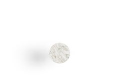 Contemporary Beistelltisch 'Hourglass' T533, Marmor Calacatta Weiß