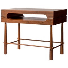 Contemporary Side Table in Brazilian Wood