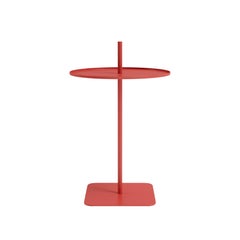 Contemporary Side Table 'Lily 01' (Red) by Oitoproducts