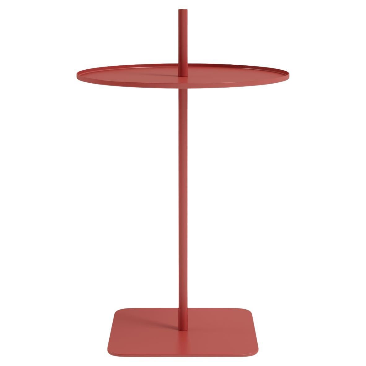 Contemporary Beistelltisch 'Lily 01' (Rot) von Oitoproducts