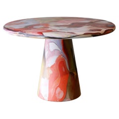 Contemporary Side Table Melting Pot Red, Dirk Vander Kooij