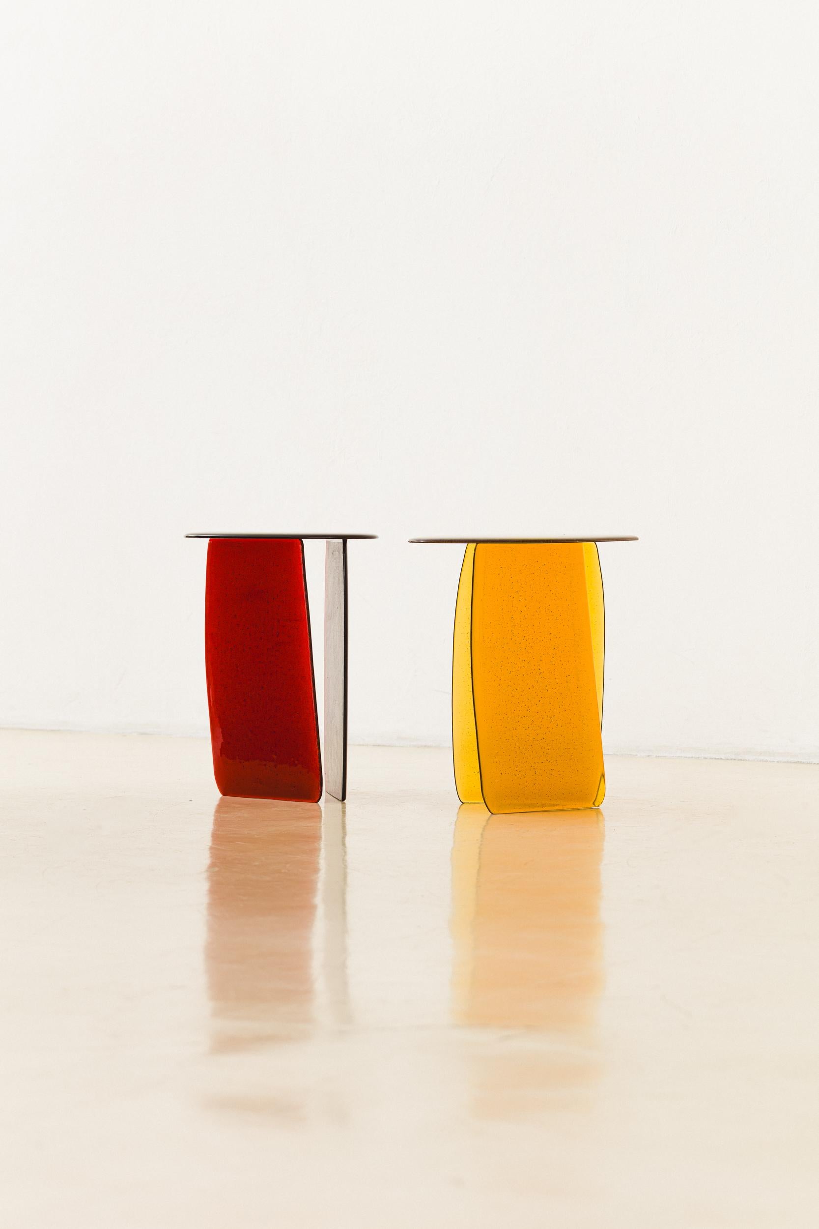 Table d'appoint contemporaine nº01 par Lucas Recchia, 2025 en vente 7