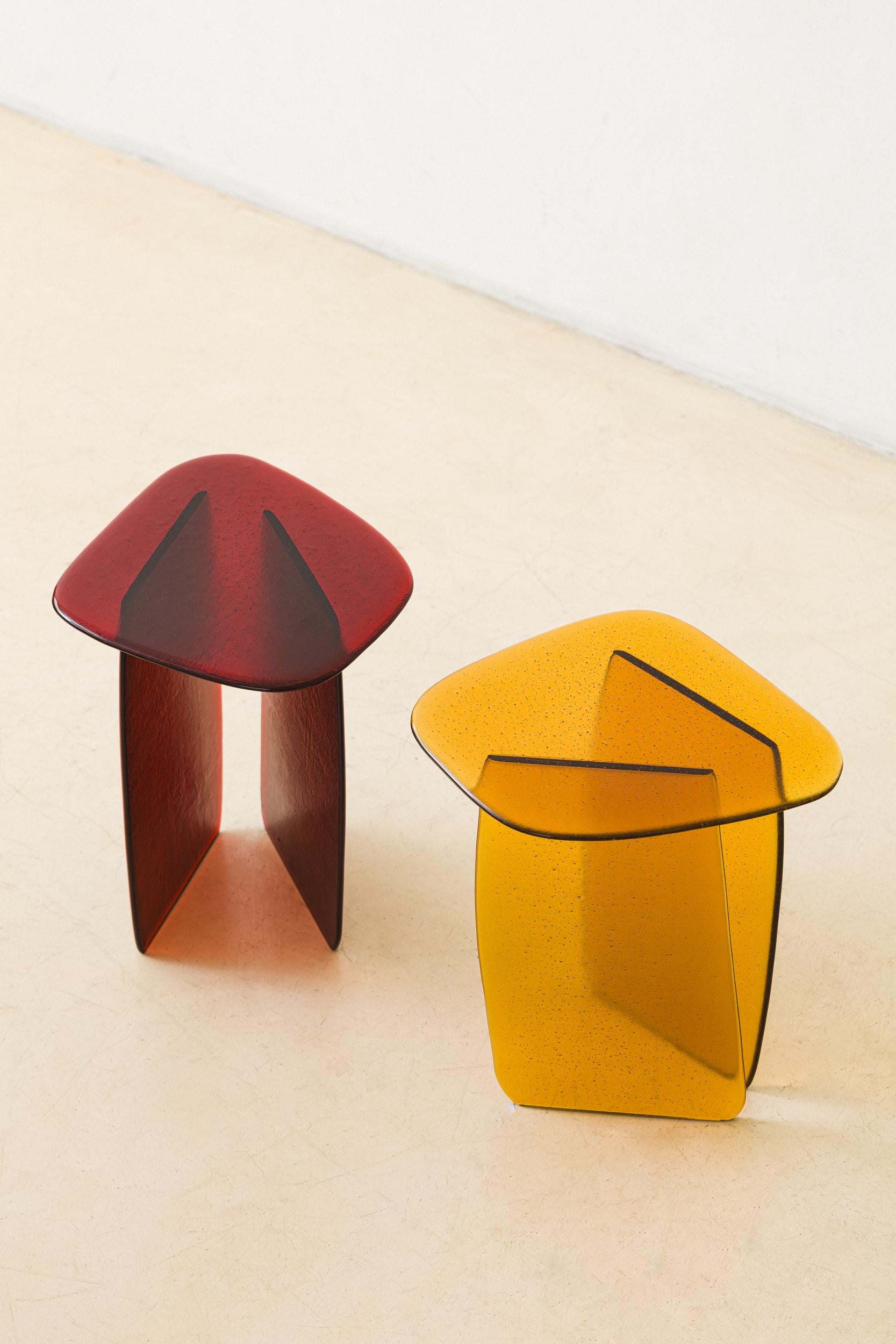 Table d'appoint contemporaine nº01 par Lucas Recchia, 2025 en vente 9