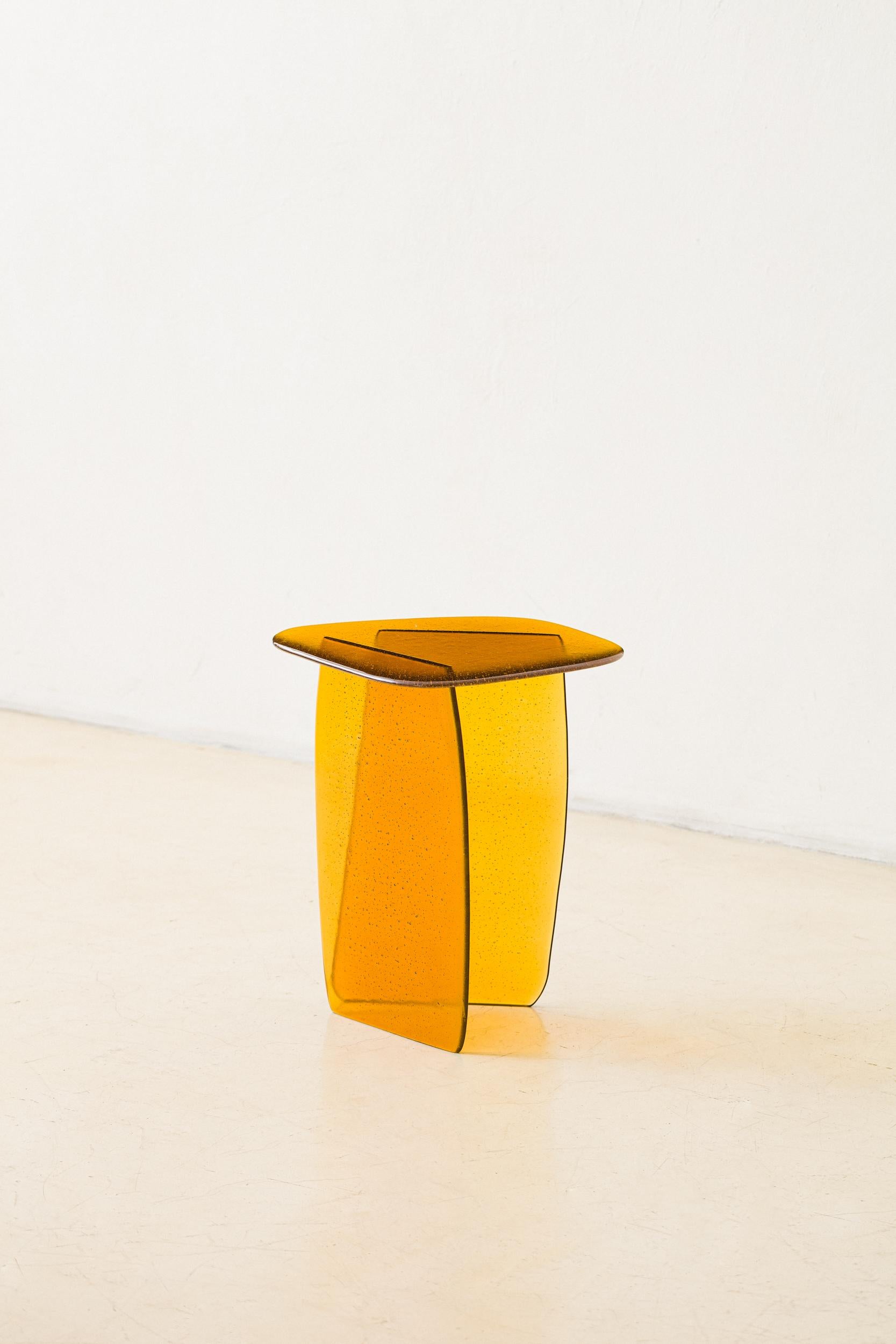 Brésilien Table d'appoint contemporaine nº01 par Lucas Recchia, 2025 en vente