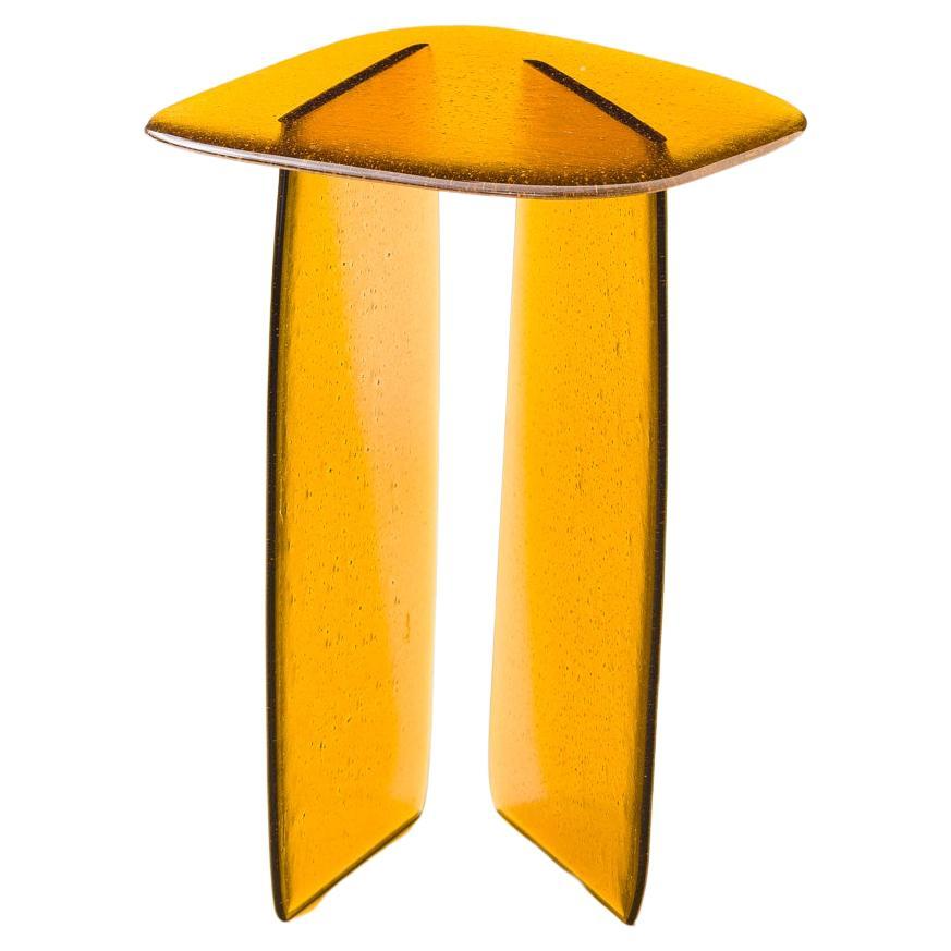 Table d'appoint contemporaine nº01 par Lucas Recchia, 2025