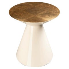 Contemporary Side Table Offered in Resin and Lacquer