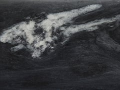 Contemporary Side Table 'Sintra' by FRAMA, Black Marble Edition, Large