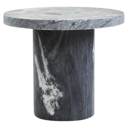 Pre-owned Frama Contemporary Side Table 'sintra' By , Black Marble Edition, Large