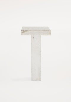 Contemporary Side Table 'T' by FRAMA, Terrazzo