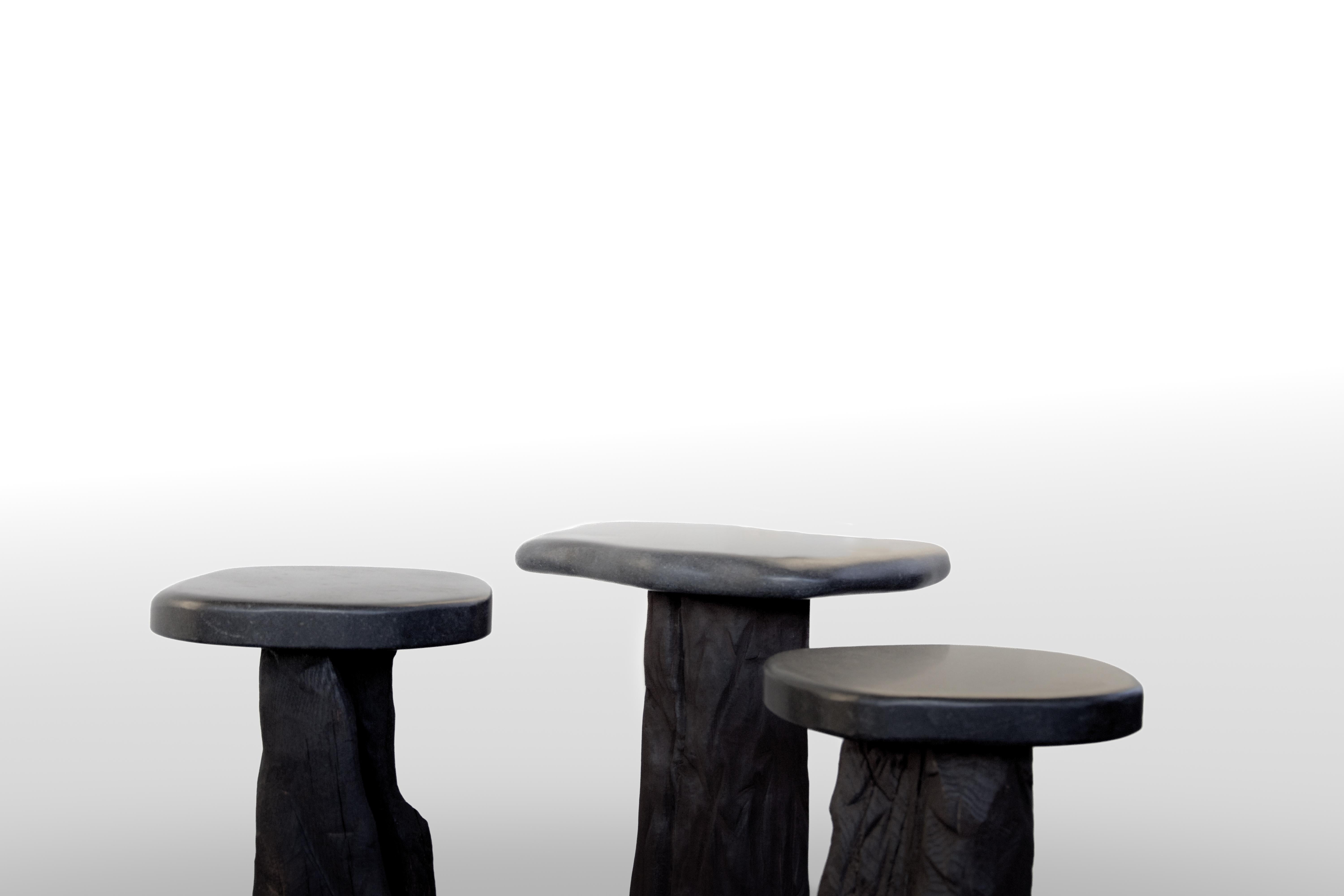 TAVO Beistelltisch des deutschen Studios für zeitgenössisches Design Eichkorn. 
MATERIAL: Nero Asoluto Stein und gebranntes Eichenholz
Standardgröße: H.52 x 35 cm - Anpassungen sind möglich

* Der sichtbare Preis gilt für eine Einheit.

Nero Asoluto