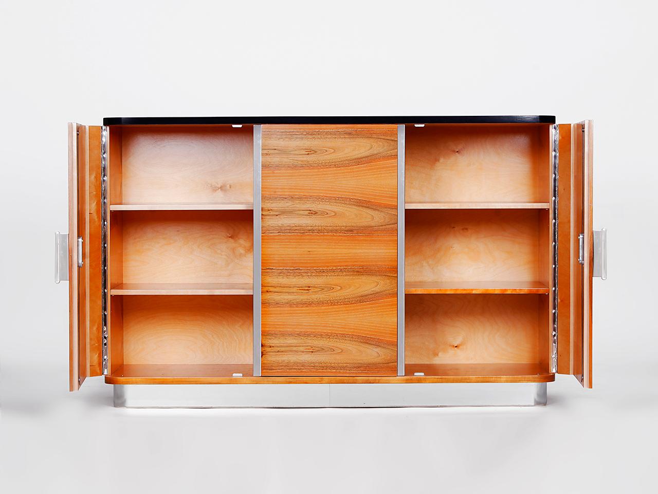 Contemporary Sideboard Czech Functionalism Bauhaus Art Deco For Sale 7