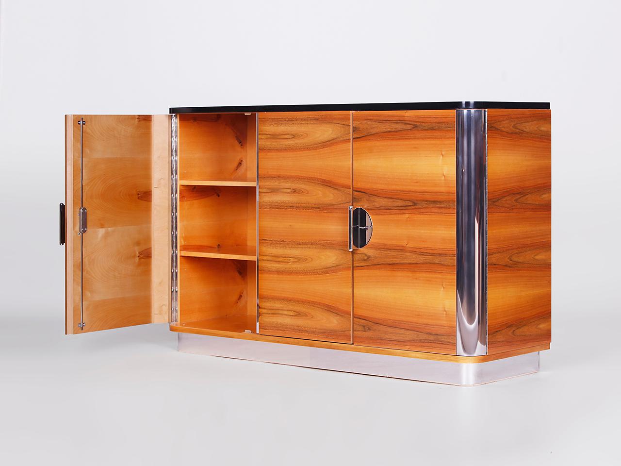 Contemporary Sideboard Czech Functionalism Bauhaus Art Deco In New Condition For Sale In Wien, AT