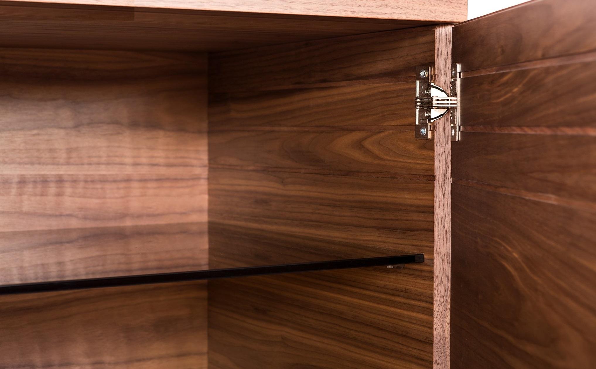 Contemporary Sideboard in Dark Oak For Sale 1