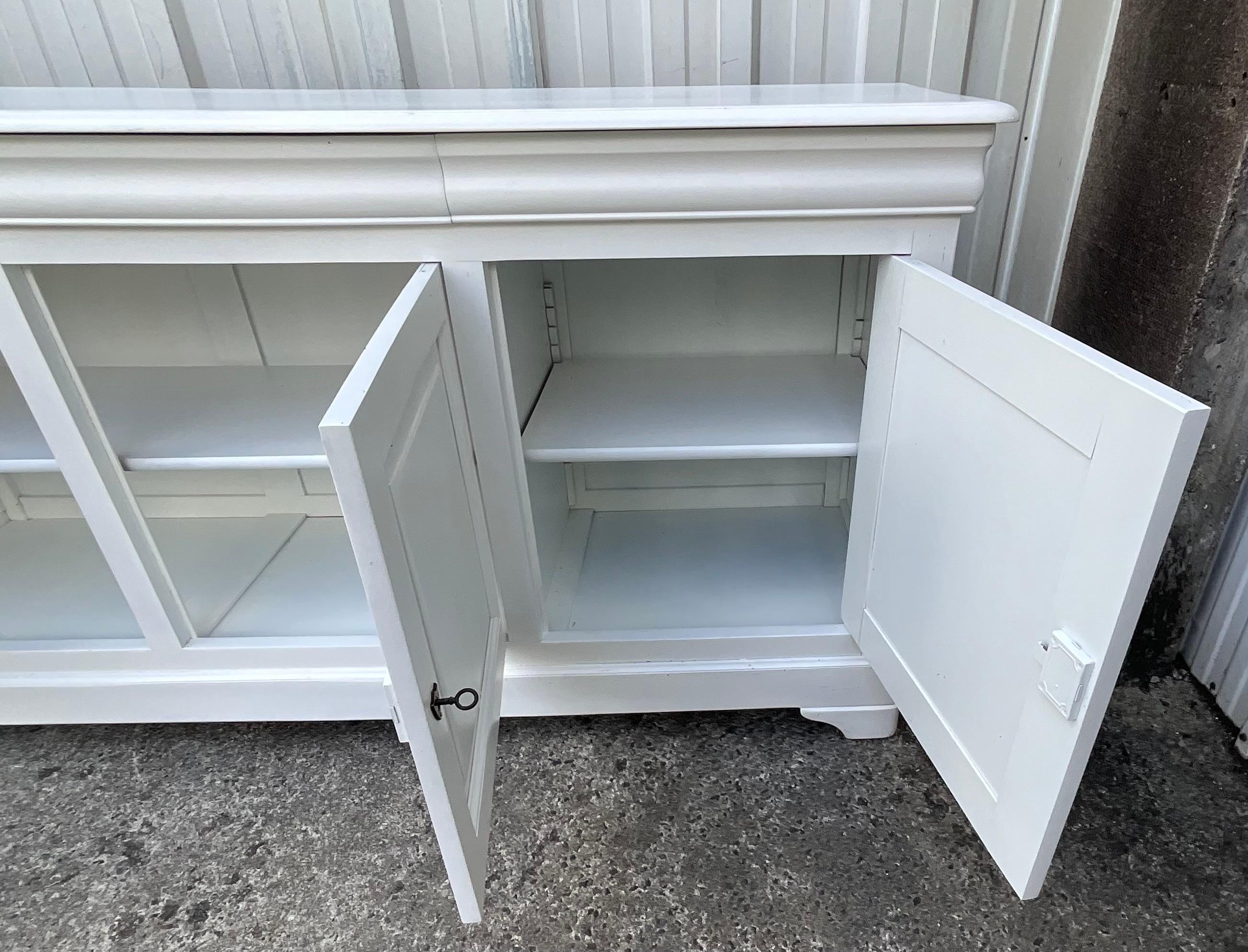 Contemporary Sideboard In Solid Cherry Wood 6