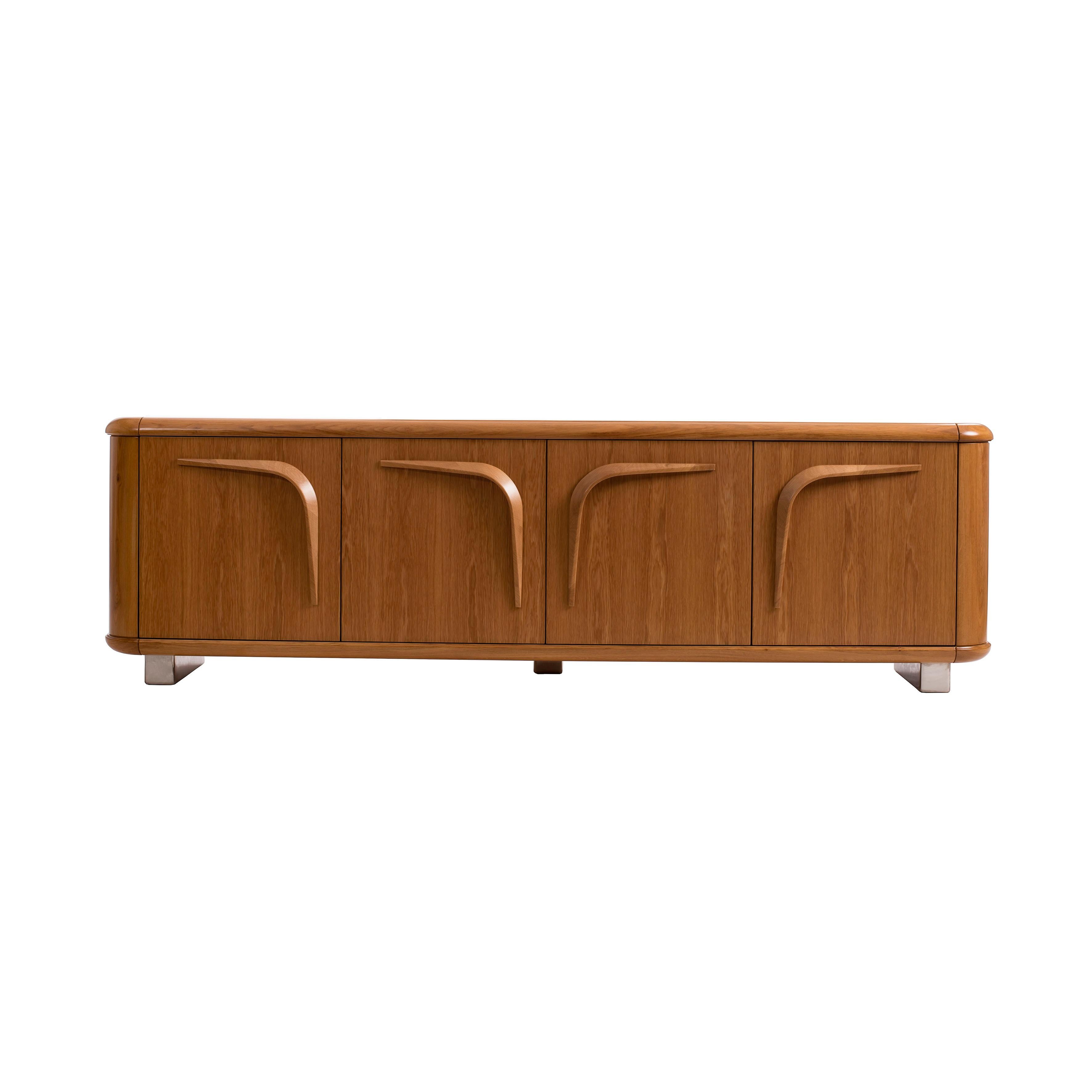 Contemporary Sideboard Wood by Cyril Rumpler, Dinner Box In New Condition For Sale In Les Acacias, GE