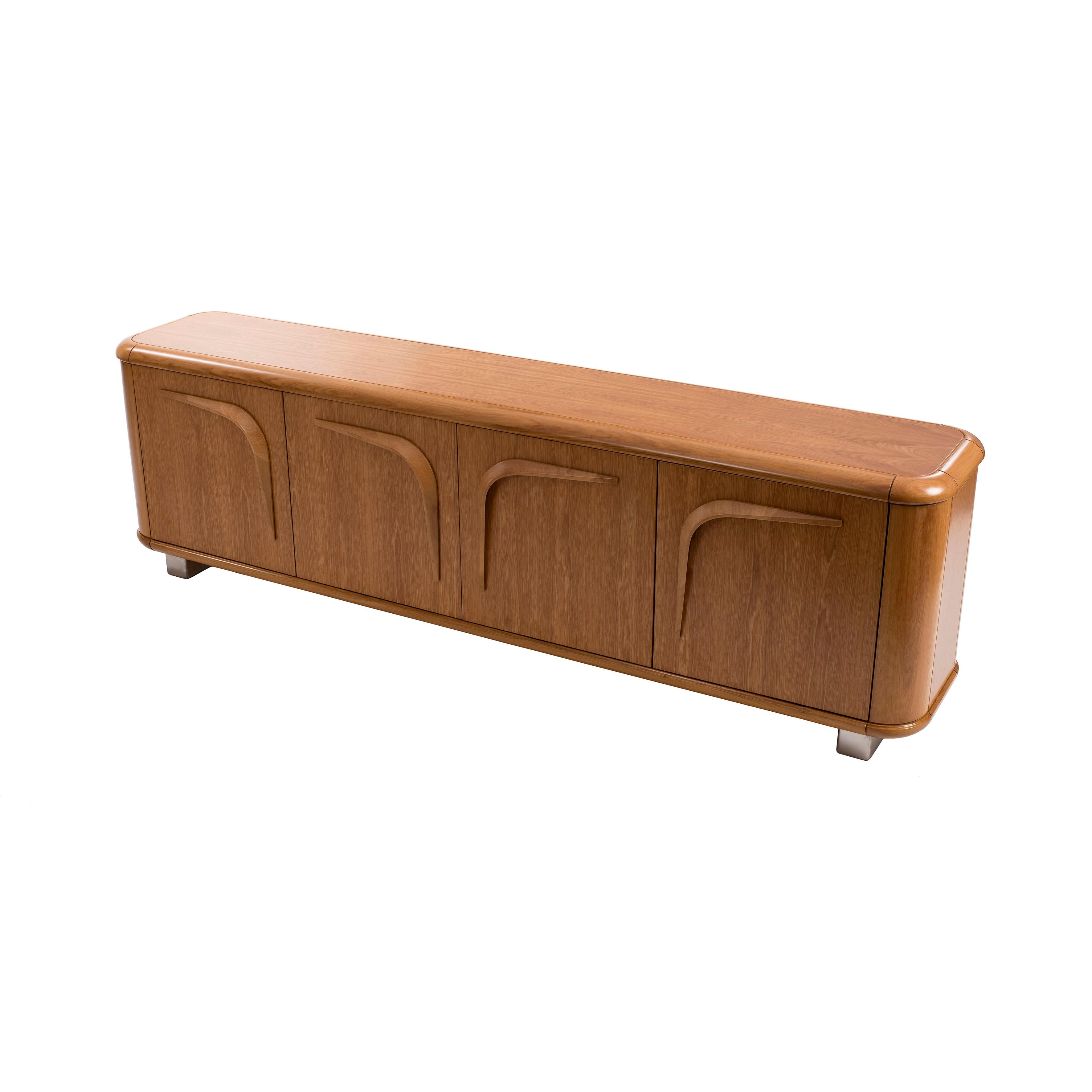 Contemporary Sideboard Wood by Cyril Rumpler, Dinner Box For Sale 1