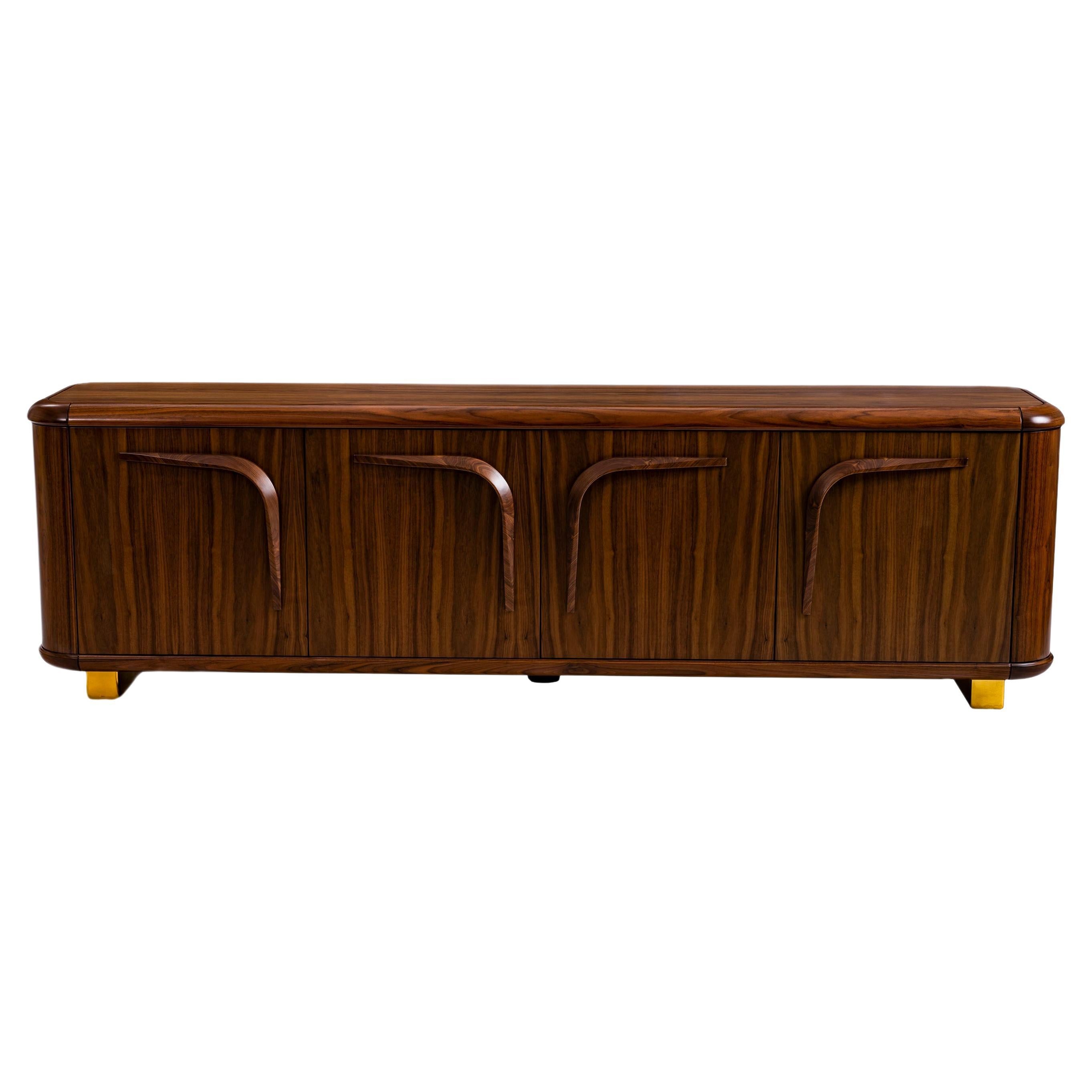 Contemporary Sideboard Wood by Cyril Rumpler, Dinner Box For Sale