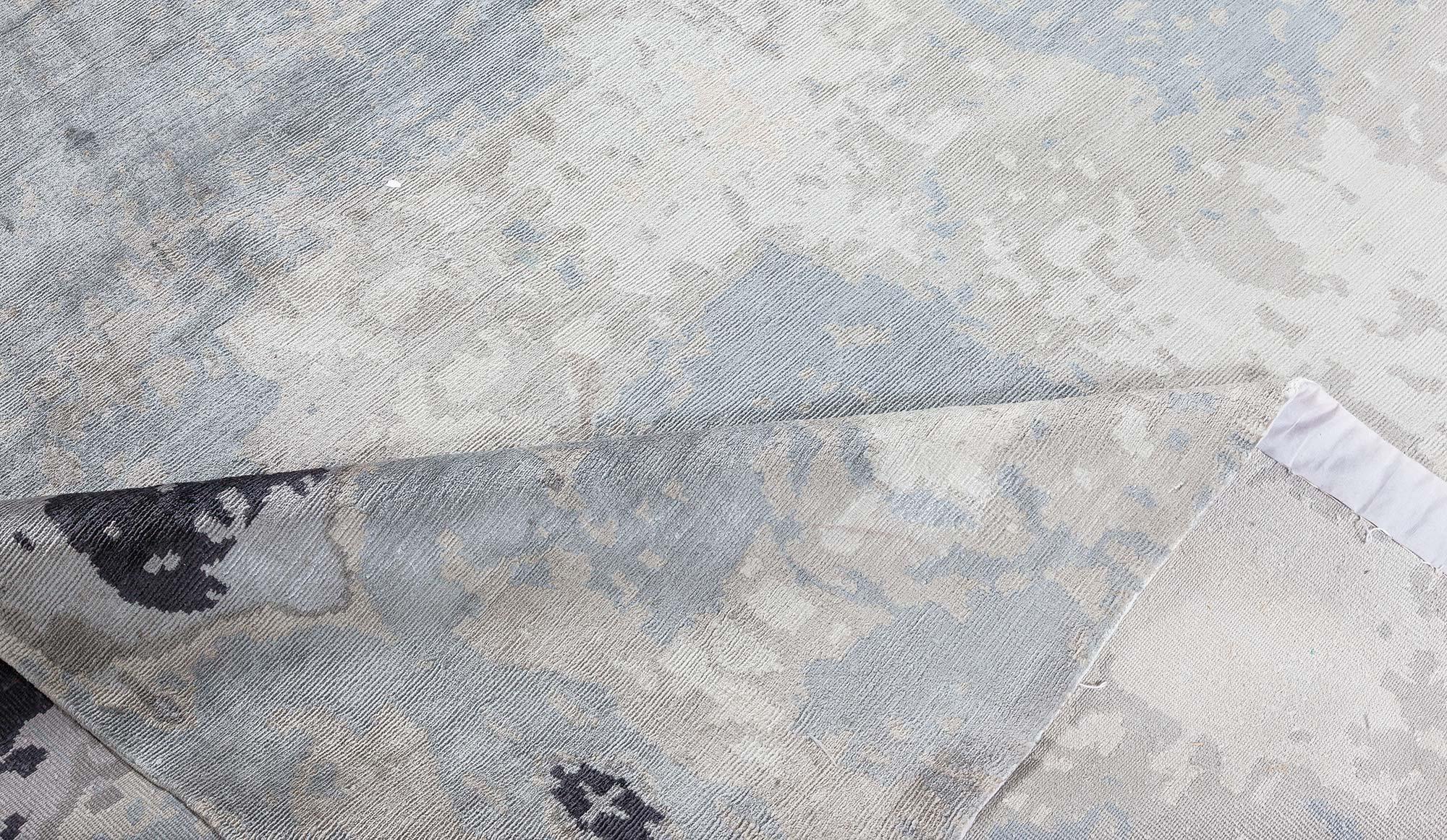 Alfombra contemporánea Kusafiri de seda de Doris Leslie Blau Siglo XXI y contemporáneo en venta