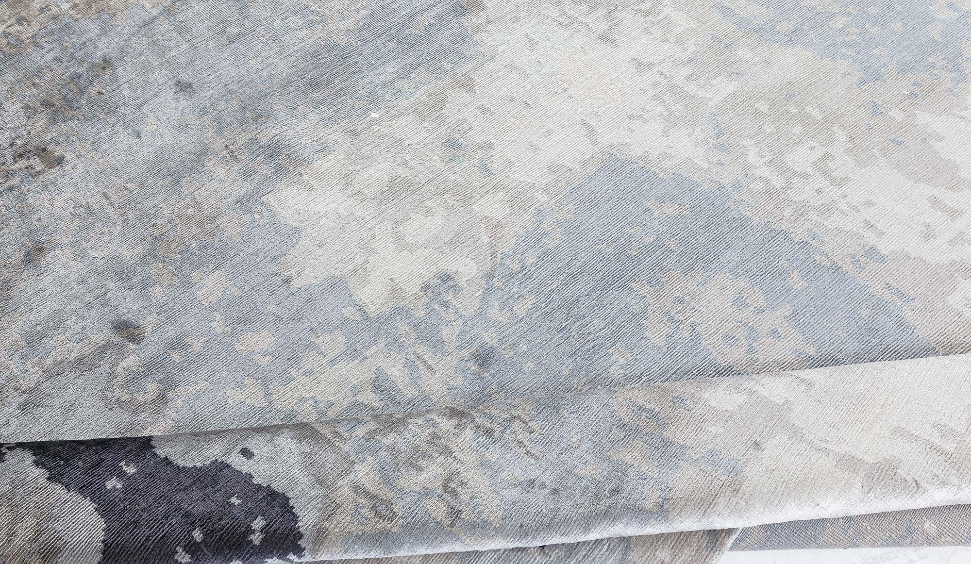 Alfombra contemporánea Kusafiri de seda de Doris Leslie Blau Seda en venta
