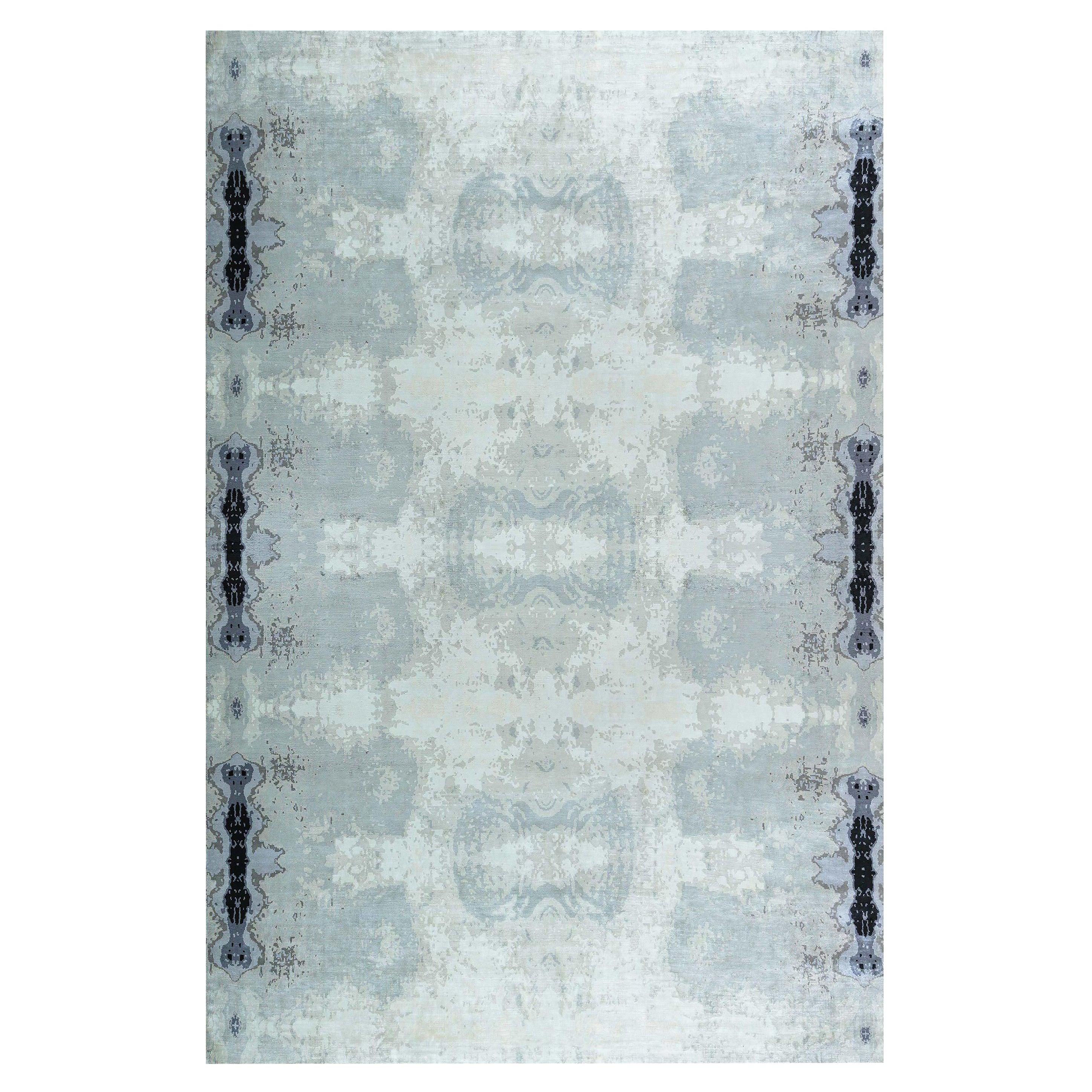 Tappeto Contemporary Silk Kusafiri di Doris Leslie Blau