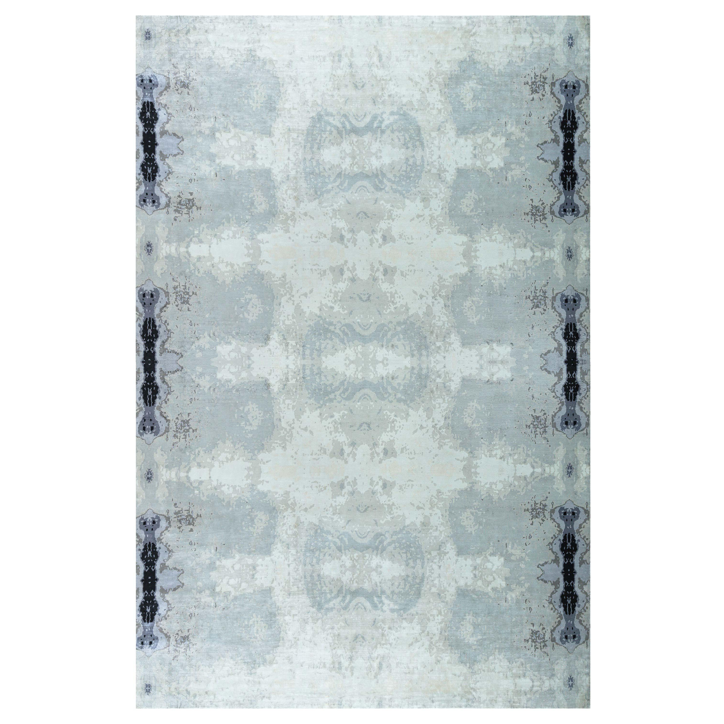 Contemporary Silk Kusafiri Rug by Doris Leslie Blau