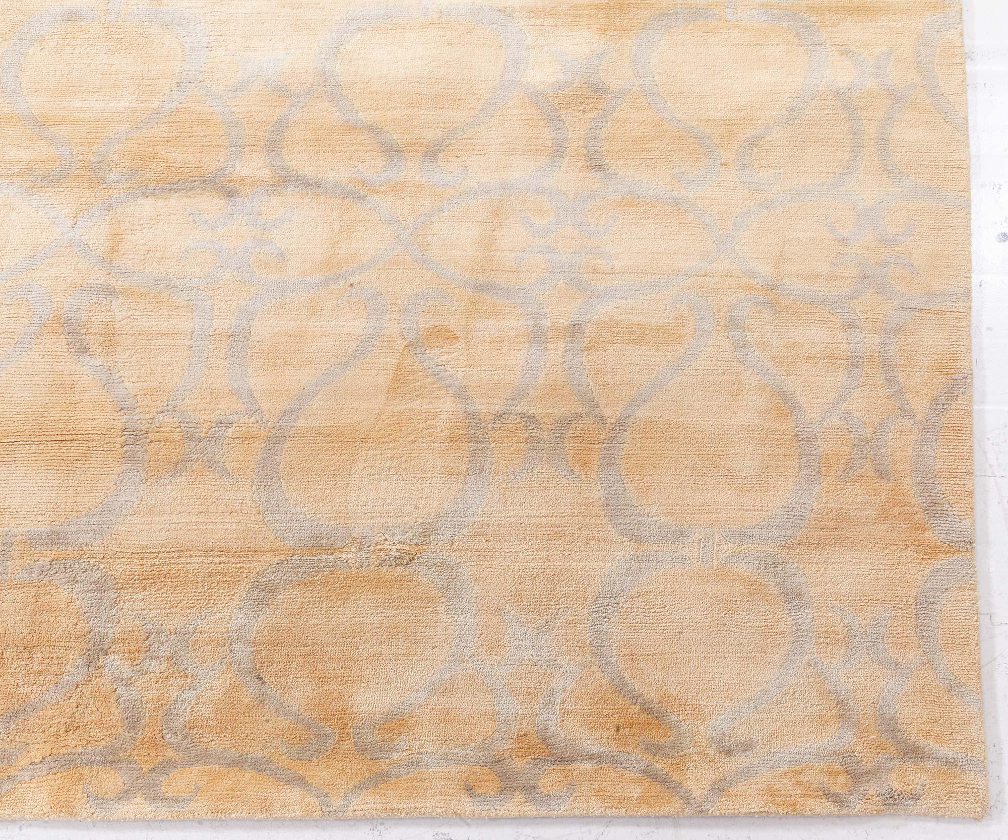Moderno Tappeto di seta Contemporary di Doris Leslie Blau in vendita