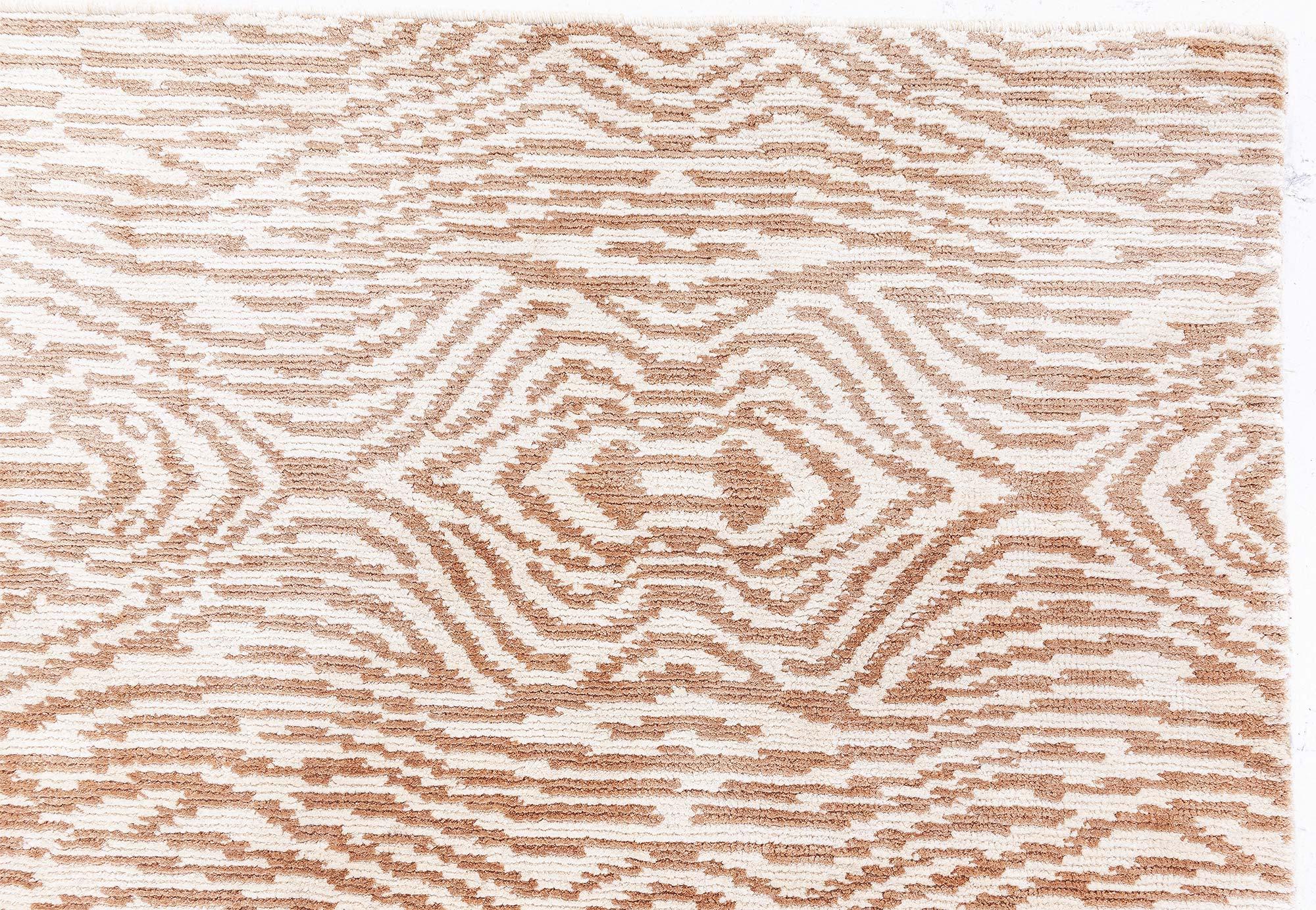 Moderne Tapis de soie contemporain de Doris Leslie Blau en vente