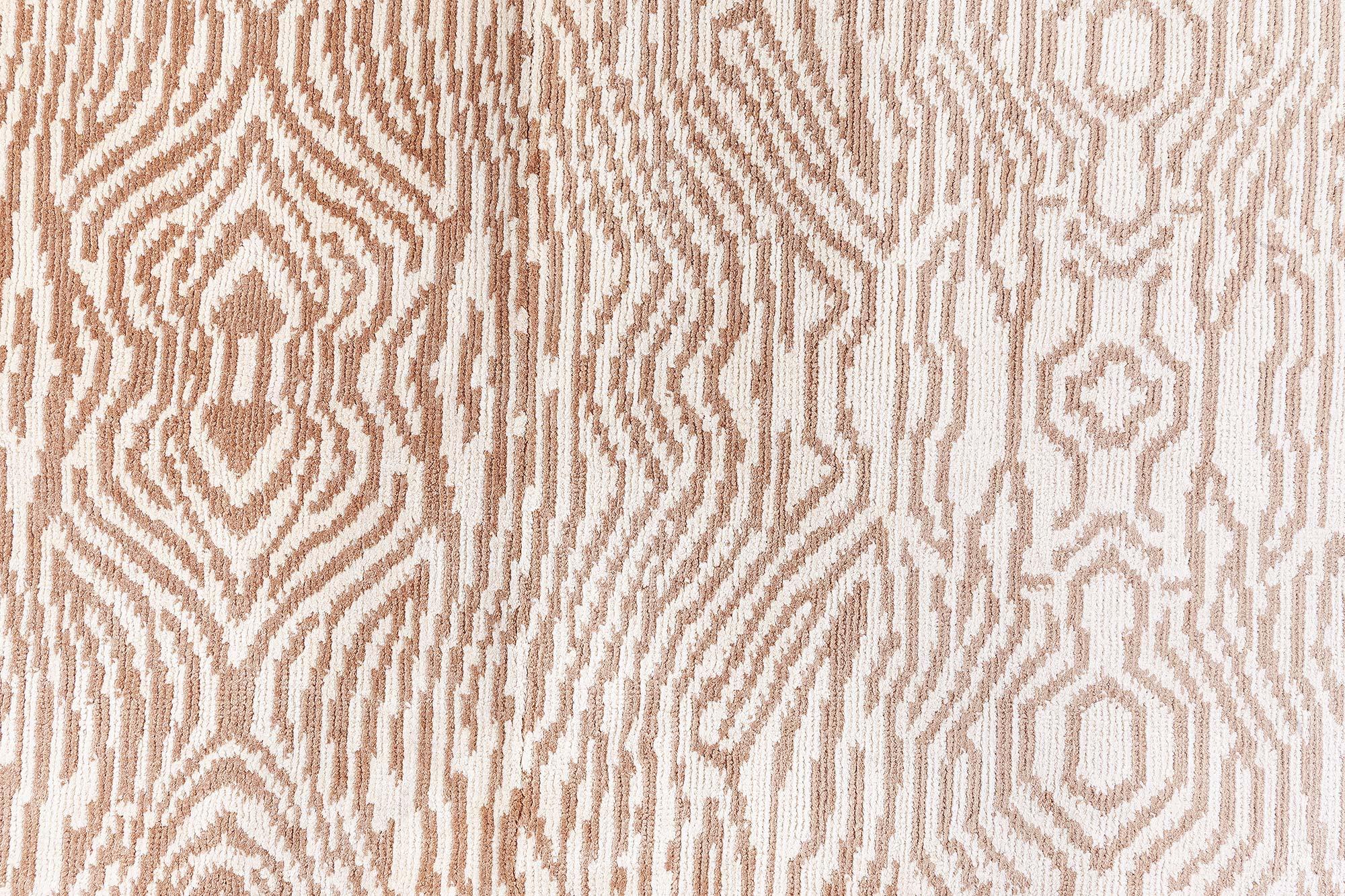 Indien Tapis de soie contemporain de Doris Leslie Blau en vente