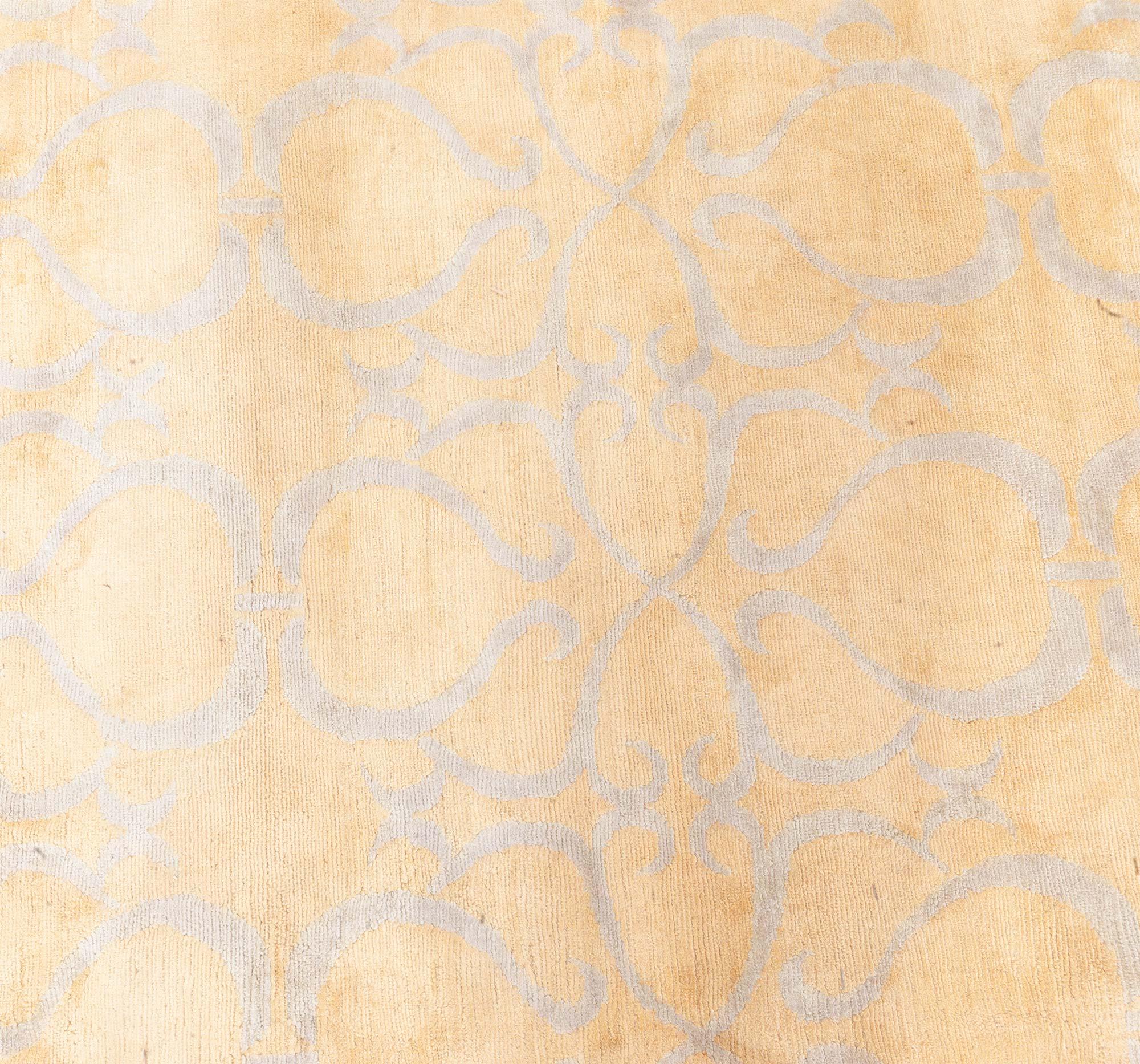 XXI secolo e contemporaneo Tappeto di seta Contemporary di Doris Leslie Blau in vendita