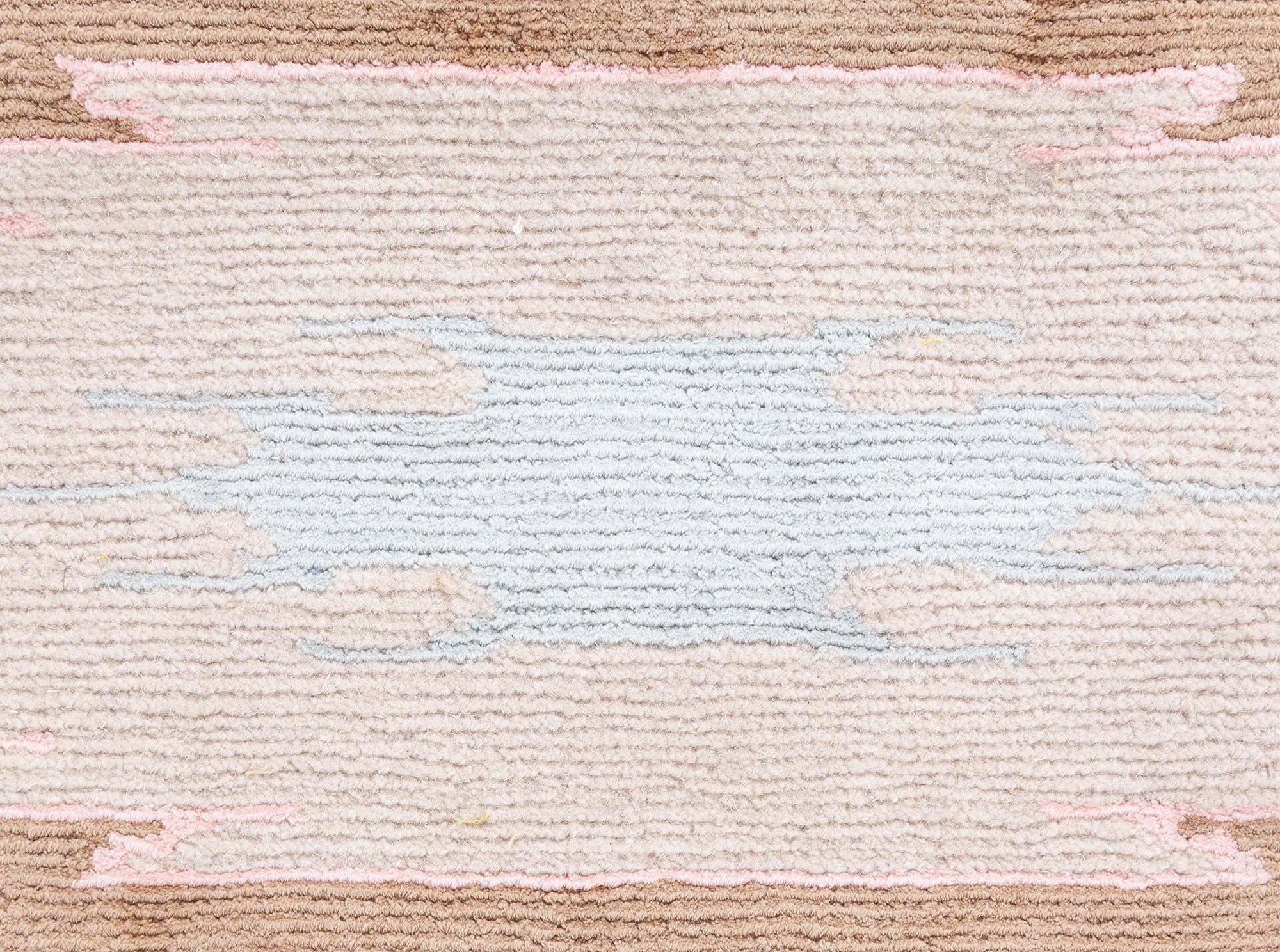 Modern Contemporary Silk Runner by Doris Leslie Blau For Sale