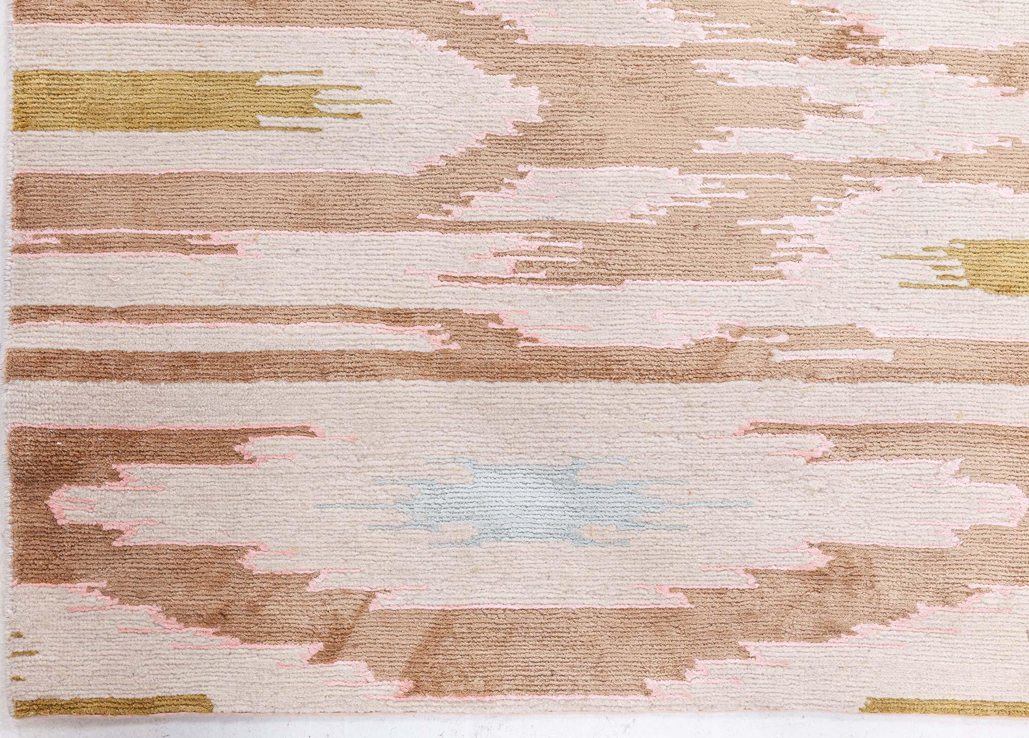 Indian Contemporary Silk Runner by Doris Leslie Blau For Sale