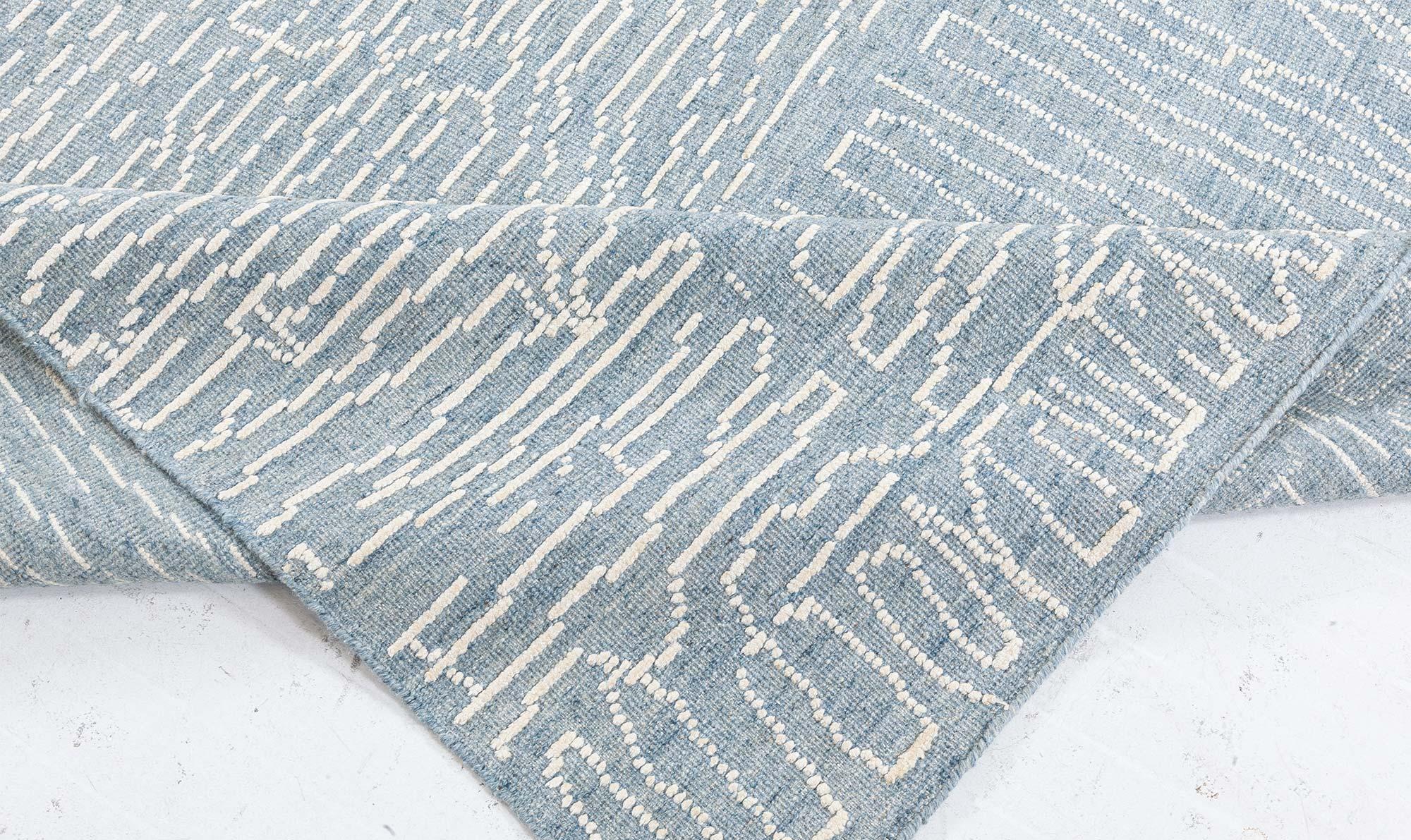 XXI secolo e contemporaneo Tappeto contemporaneo in lana e seta di Doris Leslie Blau in vendita