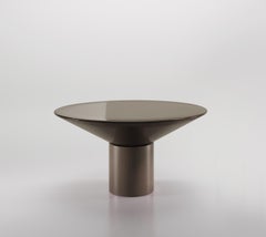 Contemporary Silo Dining Table in Lacquered Wood