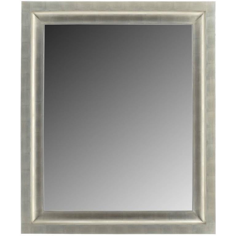 Art Deco Contemporary Silver Gilt Mirror For Sale