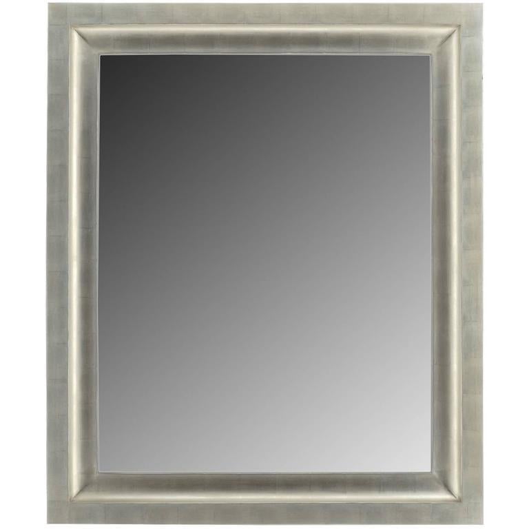Art Déco Specchio contemporaneo in argento dorato in vendita