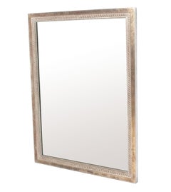 Moderner Silberspiegel, 48" x 36", im Regency-Stil