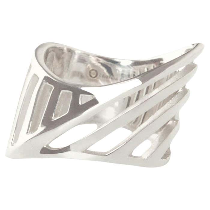 Contemporary Silver Ring For Sale at 1stDibs | contemporary silver ...