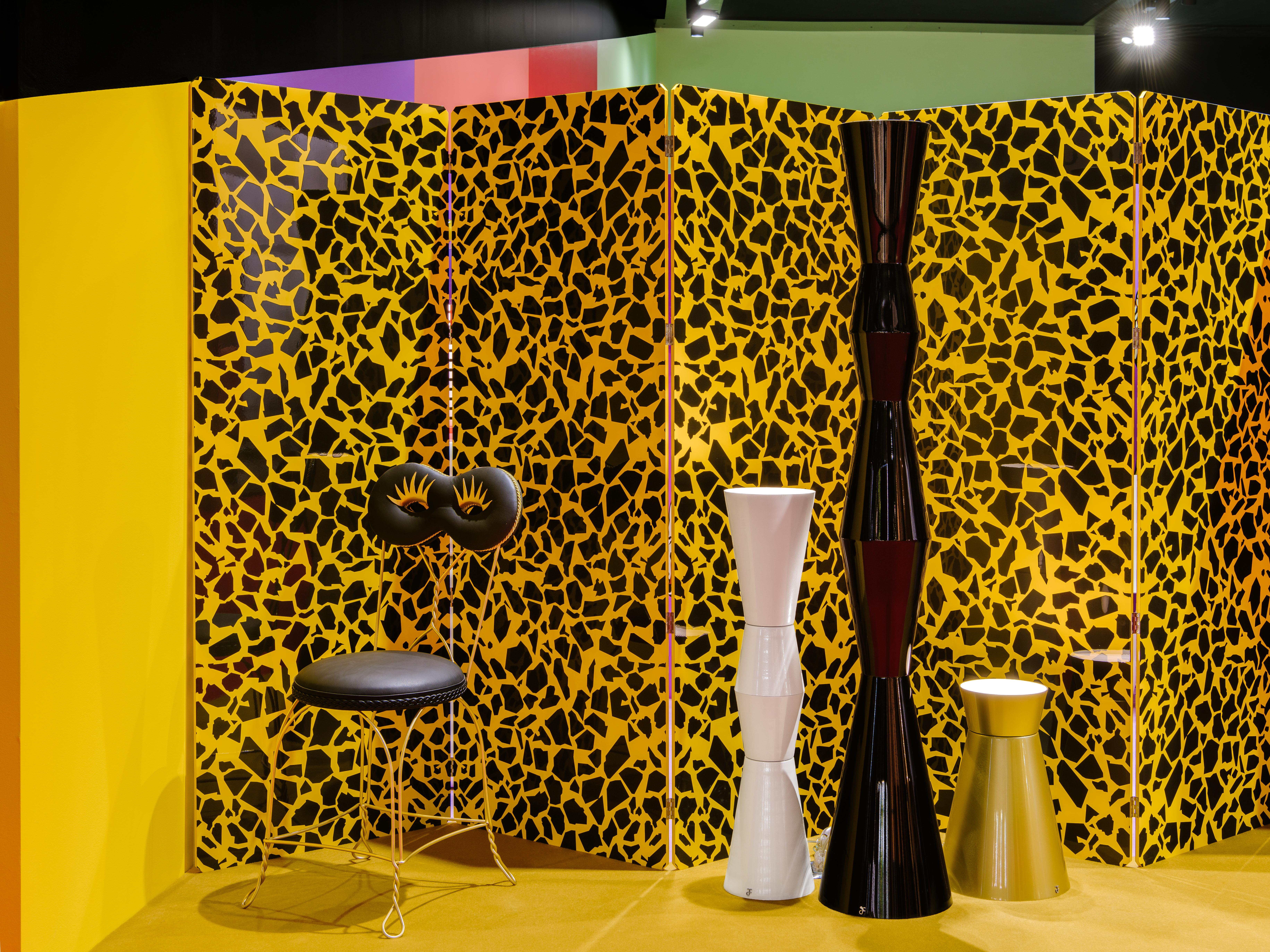 Italian Contemporary Simbolo Cheetah Divider in Aluminium by Altreforme For Sale