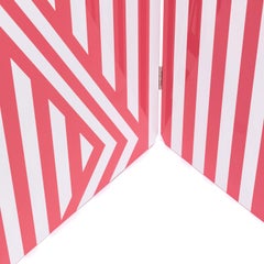 Contemporary Simbolo Ribbons Divider in Aluminium by Altreforme